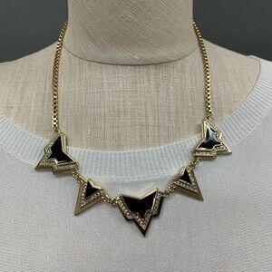 Bay to Baubles Necklace Valencia Enamel Geometric